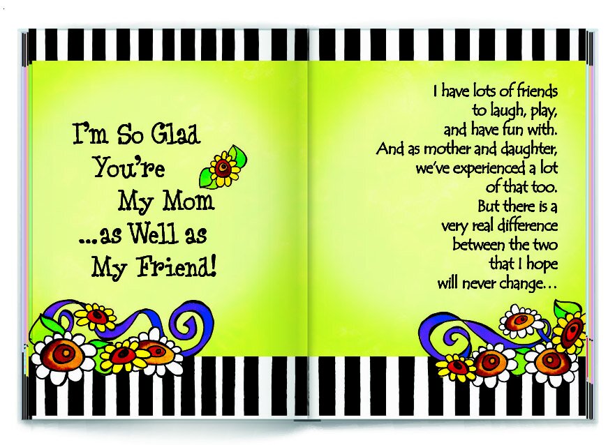 Blue Mountain Arts Keepsake Book - "I'm So Grateful You're My Mum"