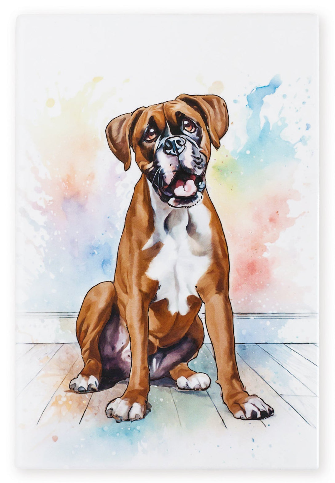 Art of Arora Boxer – Ceramistone Tile