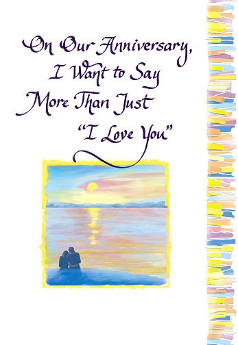 On Our Anniversary I Want To Card - Blue Mountain Arts