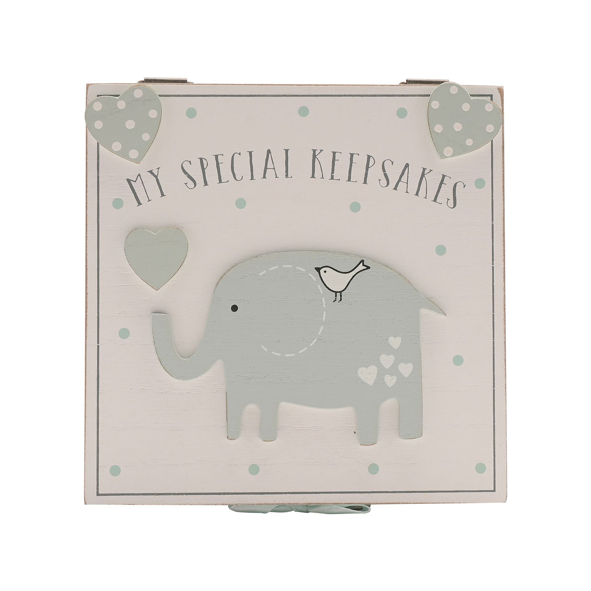 'Petit Cheri' My Special Keepsake Box 16cm x 16cm - Blue