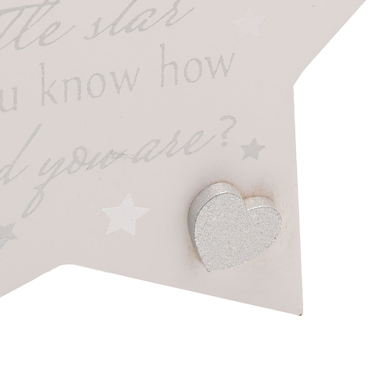 Twinkle Twinkle Star Mantel Plaque