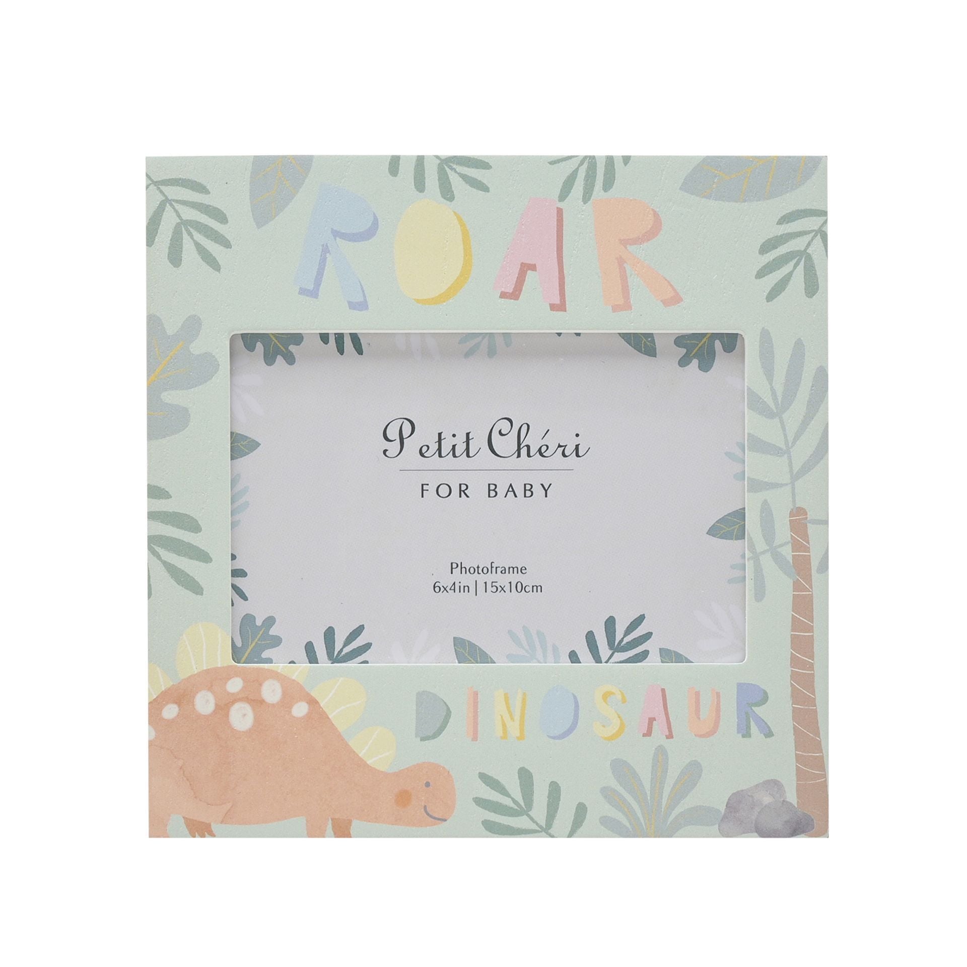 Petit Cheri Dinosaur Frame 6" x 4" - "Roar"