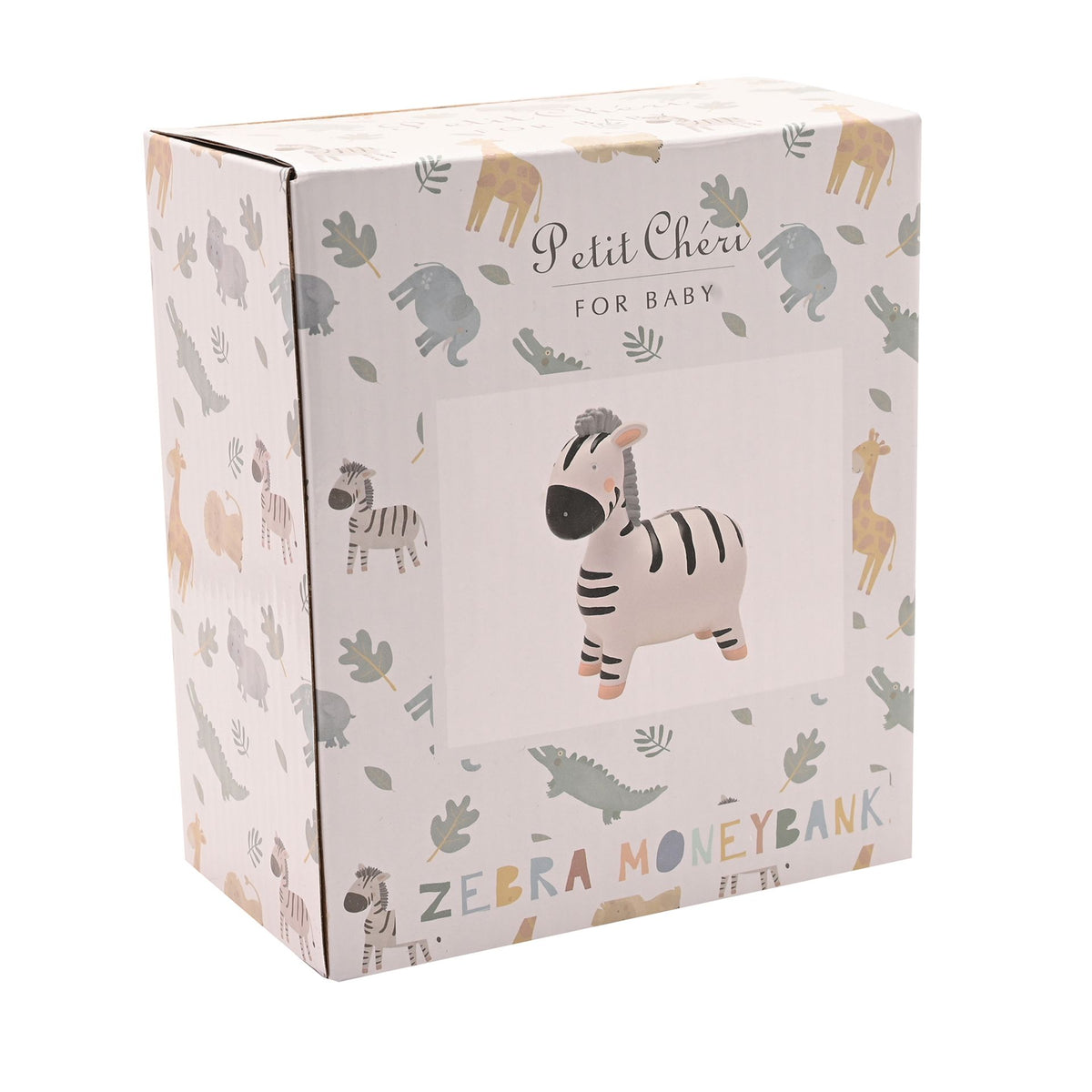 Petit Cheri Money Box - Zebra