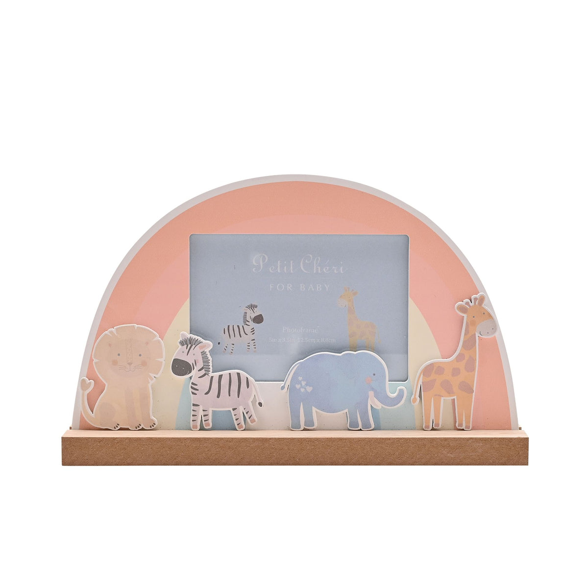 Petit Cheri Animal Rainbow Frame