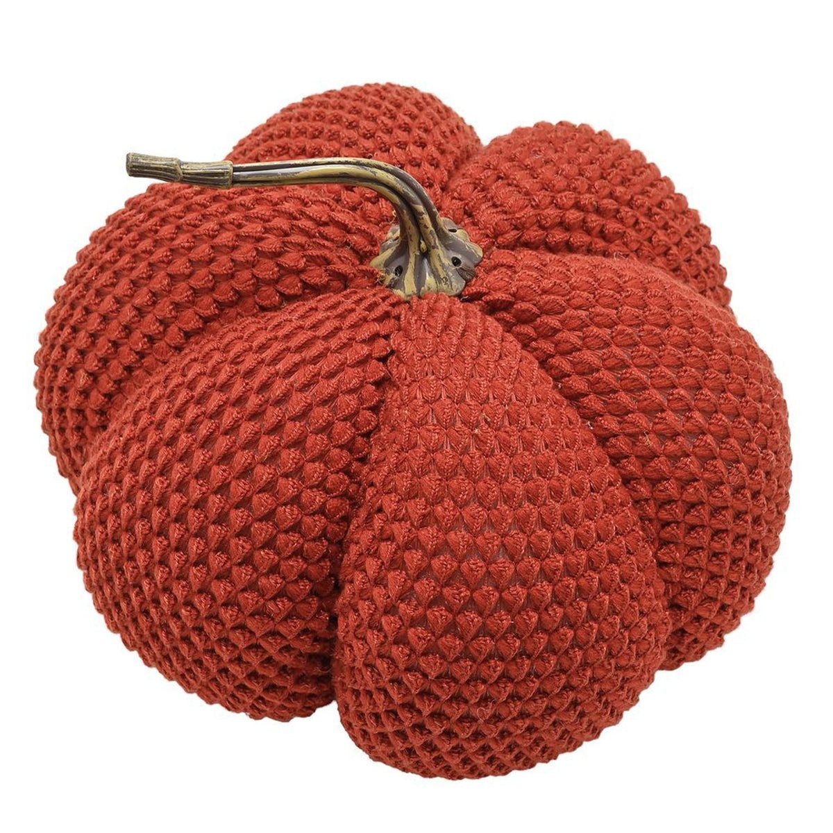 Country Living Pumpkin Doorstop - Rust