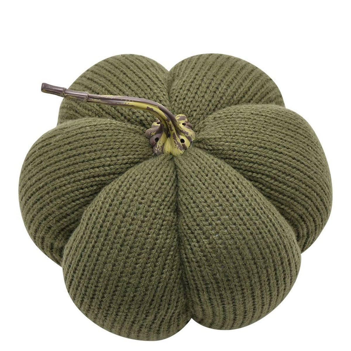 Country Living Pumpkin Doorstop - Green