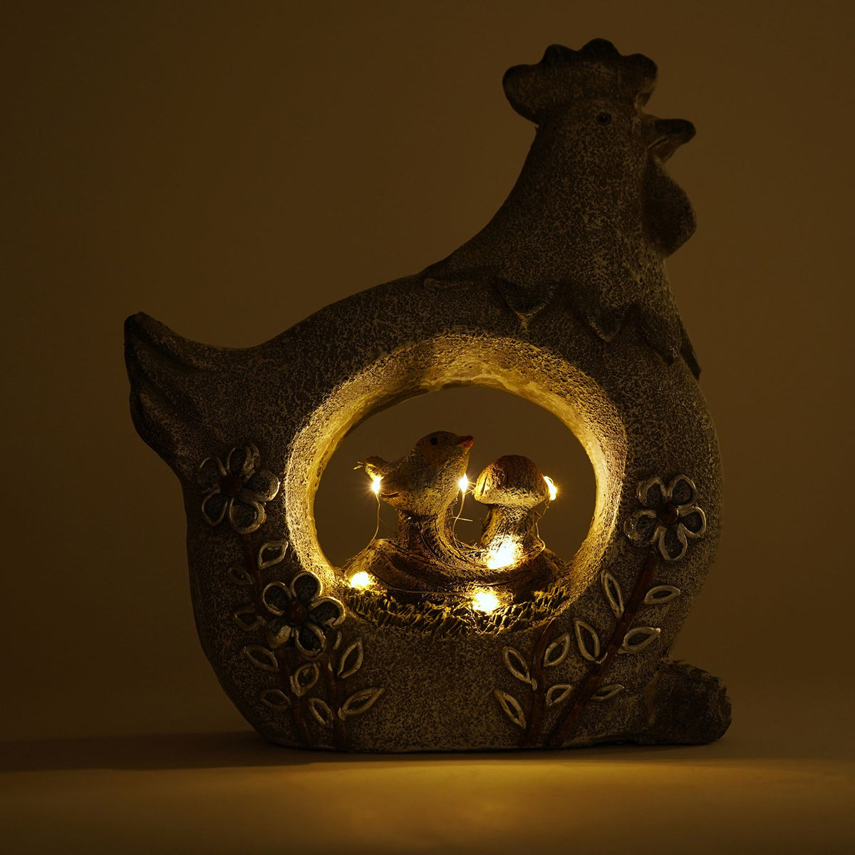 Country Living Chicken Solar Light