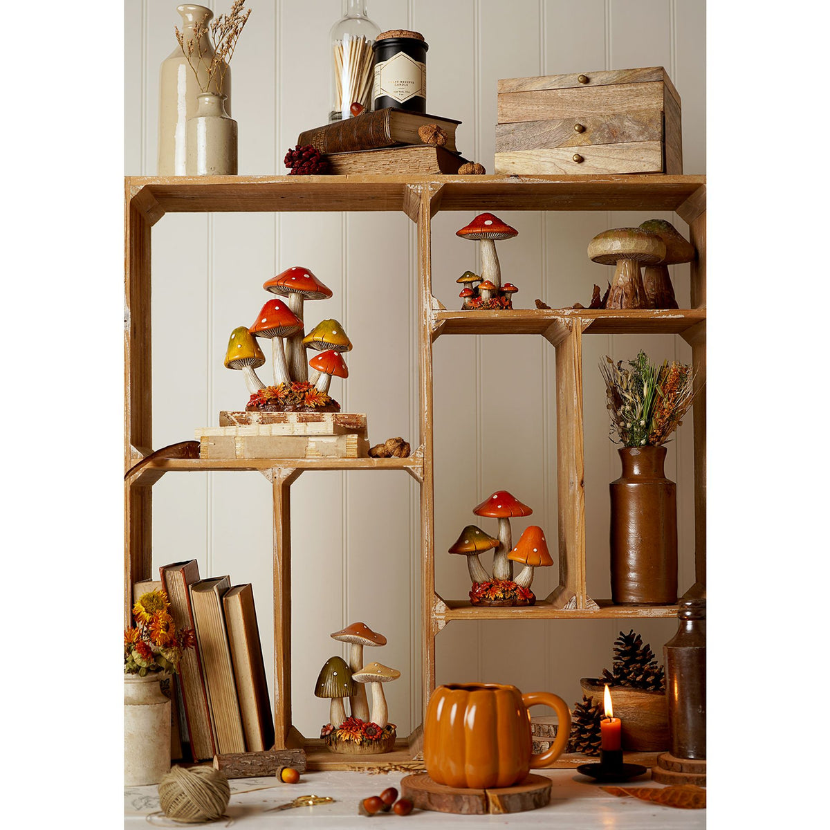 Country Living Mushroom Ornament 18.5cm