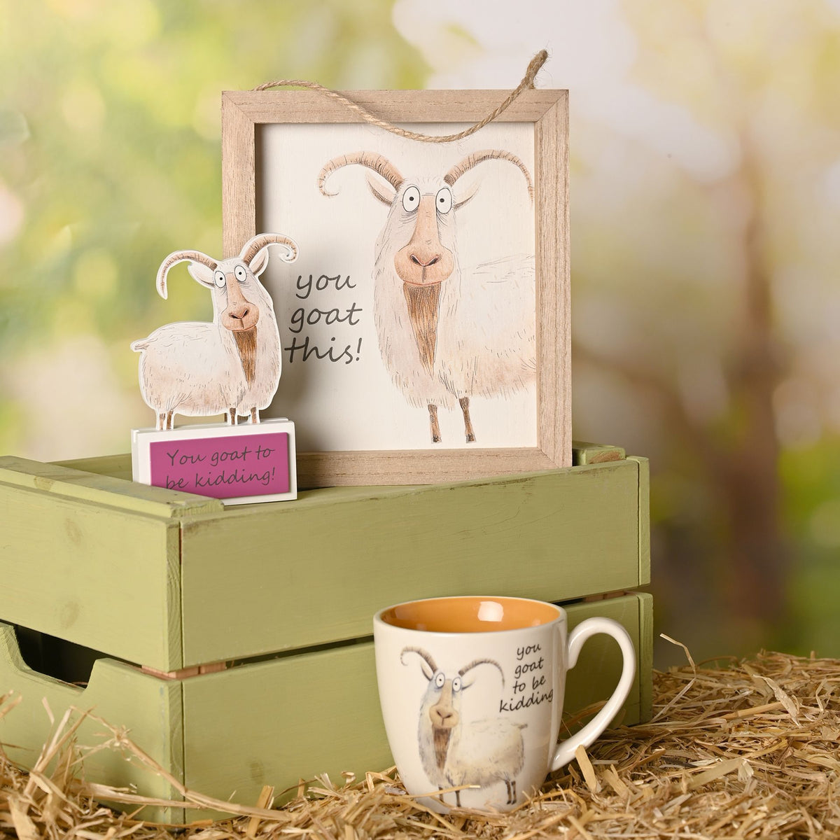 The Funny Farm Mug - "You Goat to be Kidding"