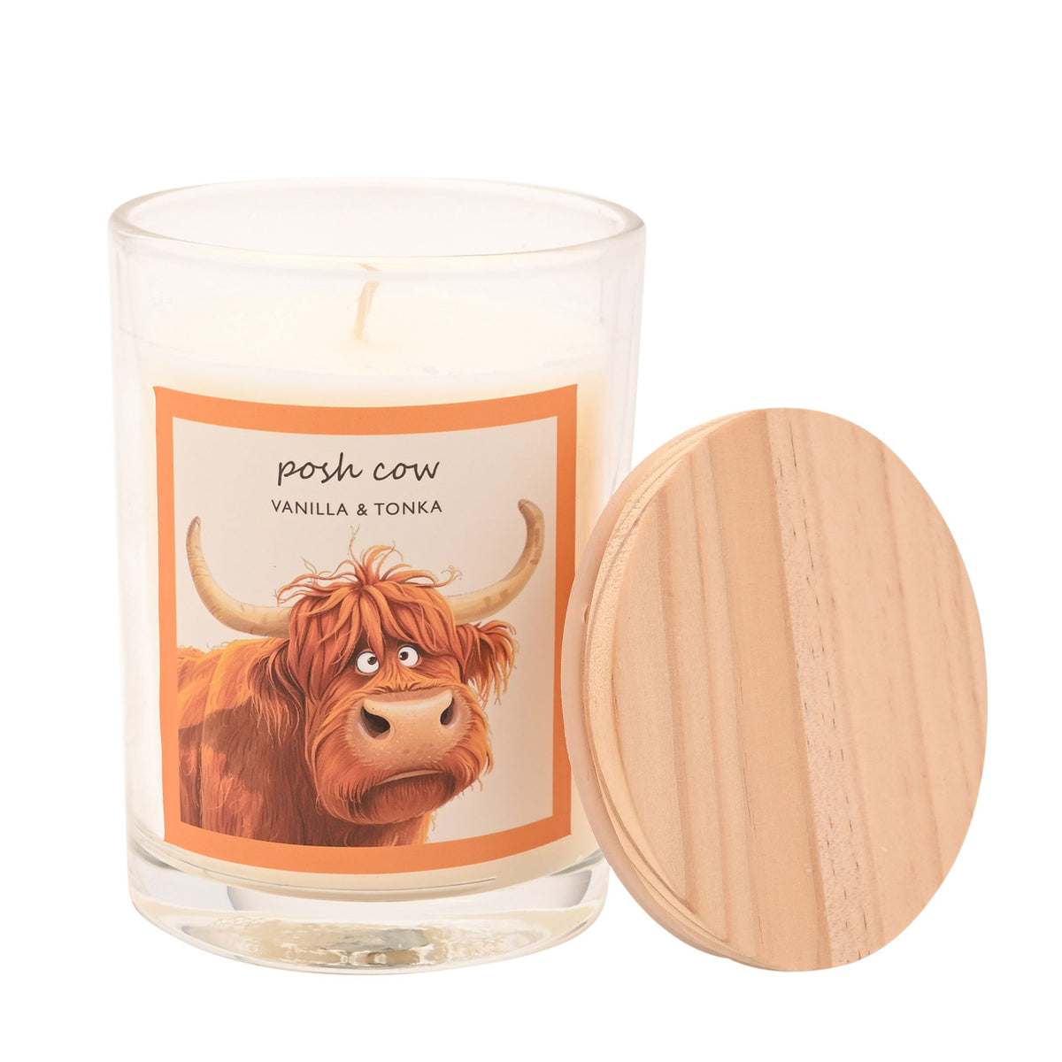 The Funny Farm Candle 250g - "Posh Cow"