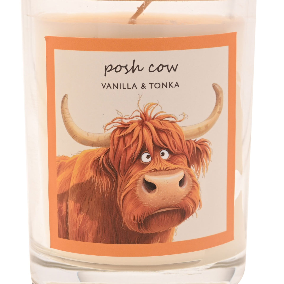 The Funny Farm Candle 250g - "Posh Cow"