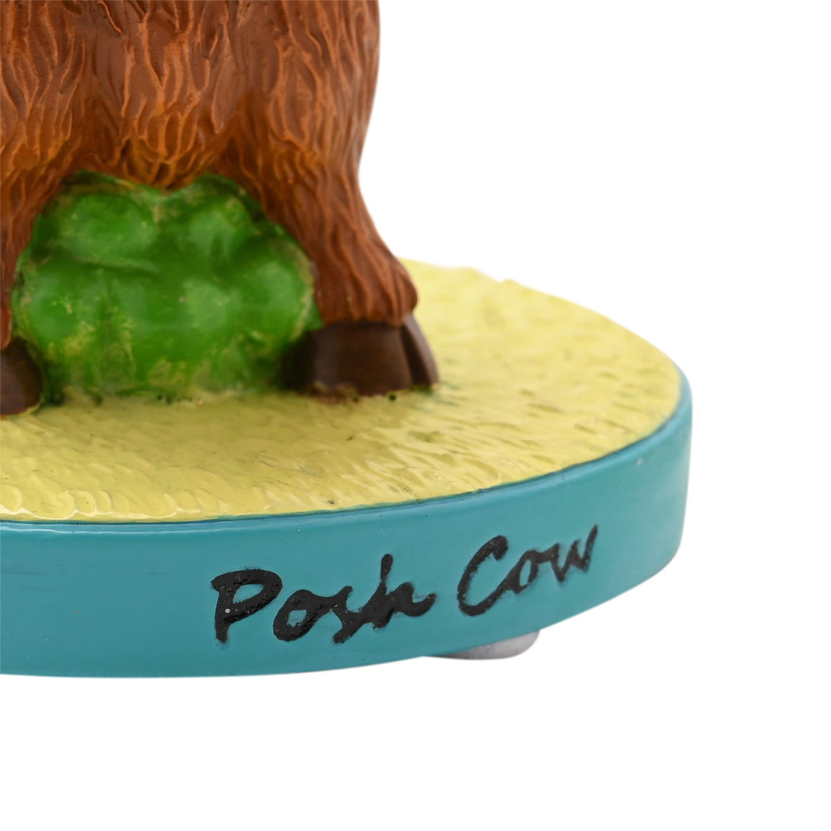 The Funny Farm Highland Cow Figurine "Posh Cow"