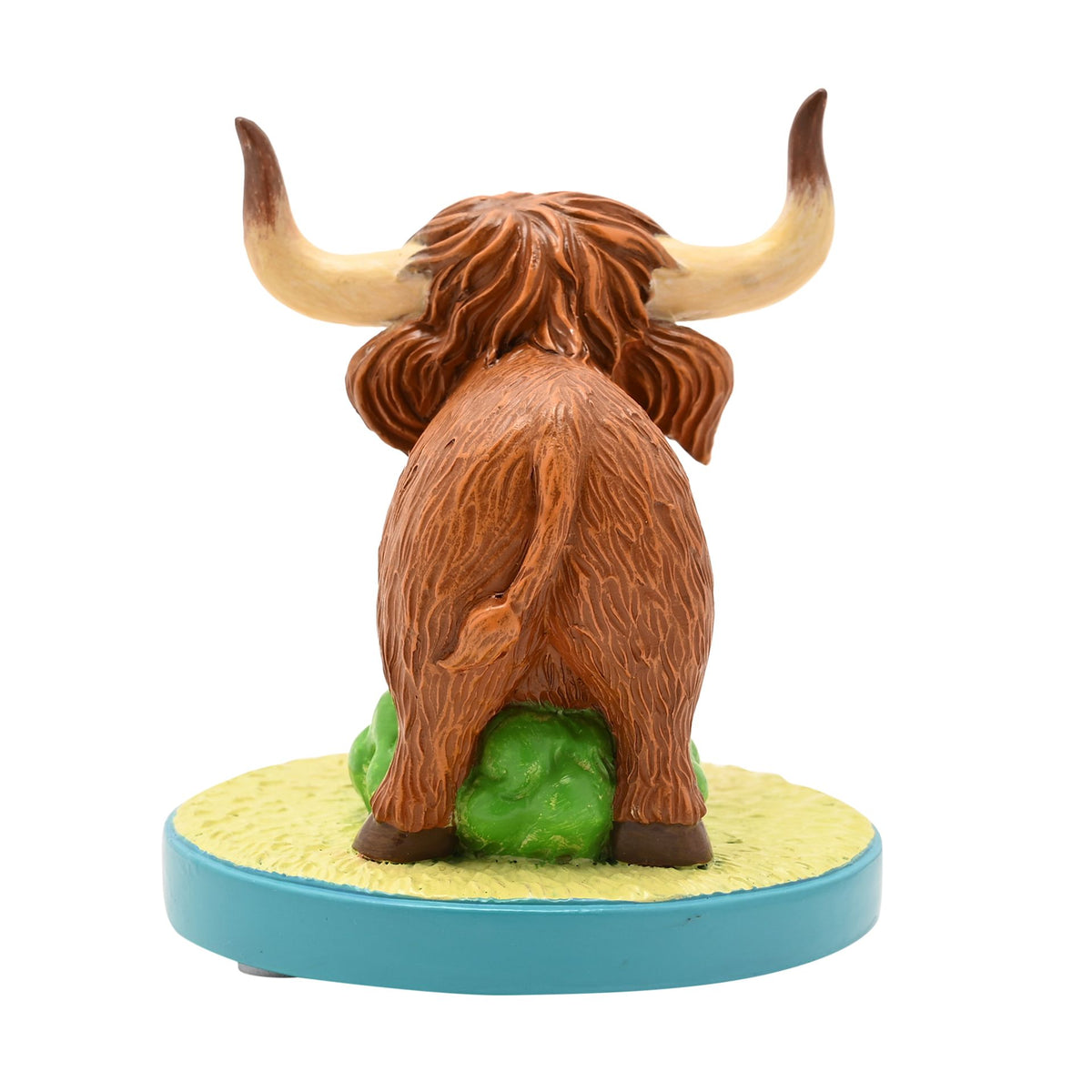 The Funny Farm Highland Cow Figurine "Posh Cow"