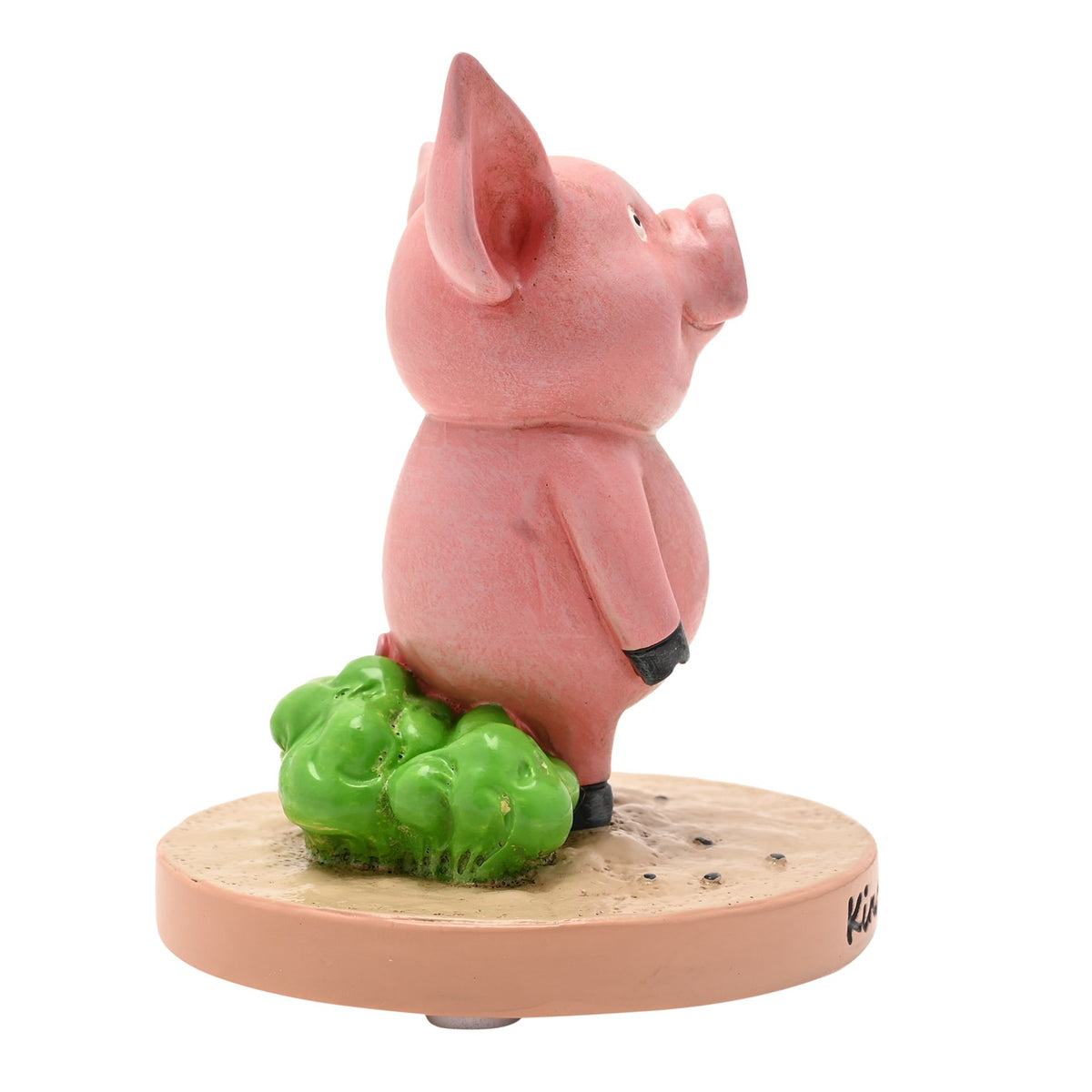 The Funny Farm Pig Figurine  "Kind of a Pig Deal"