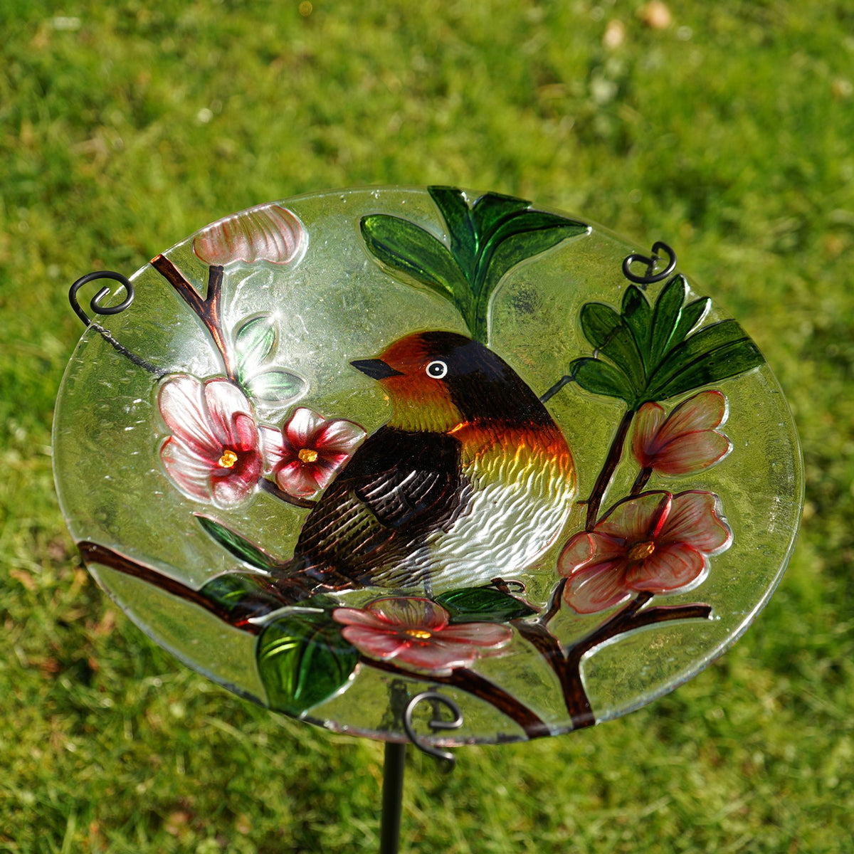 Country Living Bird Feeder Stake - Robin 30.5cm