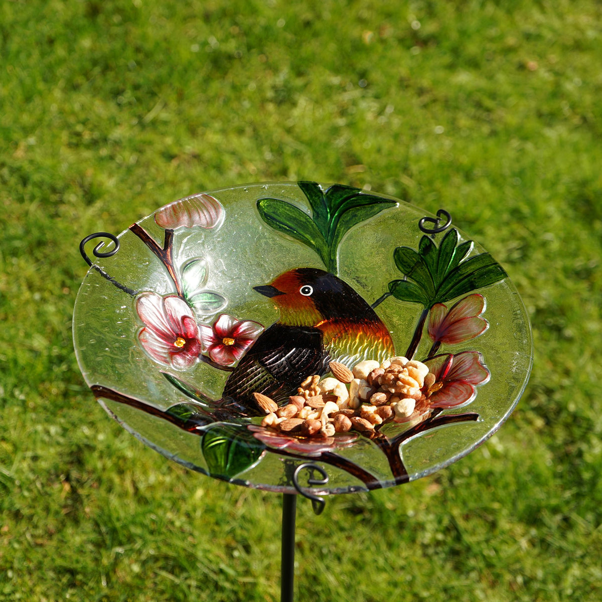 Country Living Bird Feeder Stake - Robin 30.5cm