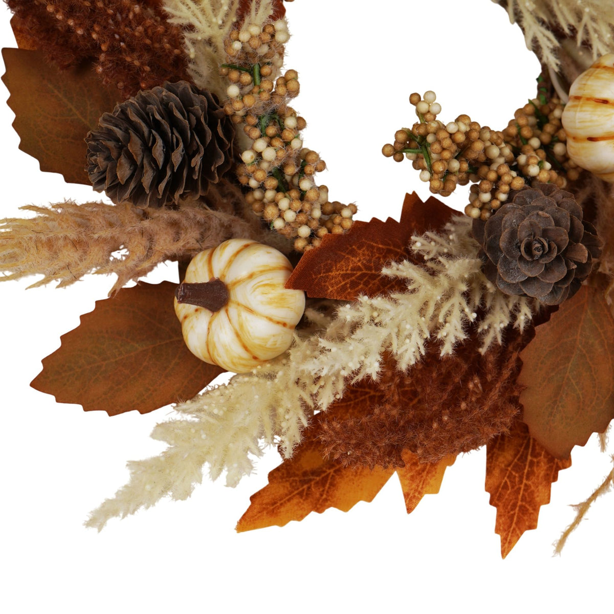Country Living Neutral Autumn Mini Wreath