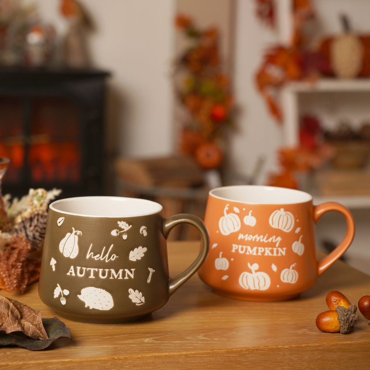 Country Living 'Hello Autumn' Mug