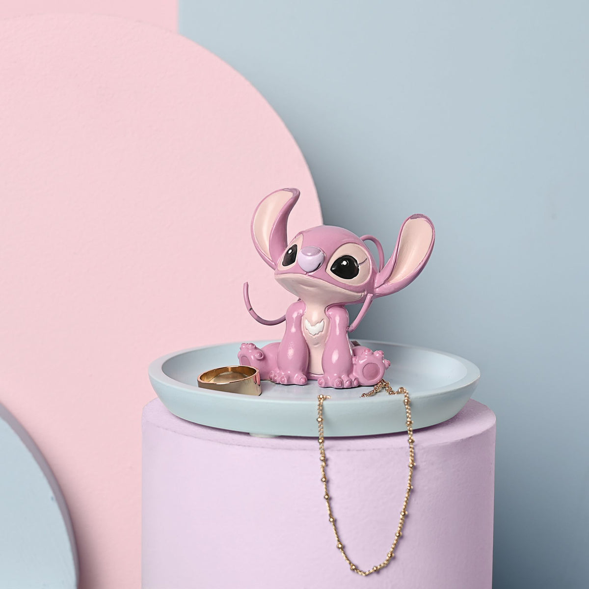 Disney Stitch Resin Trinket Dish - Angel