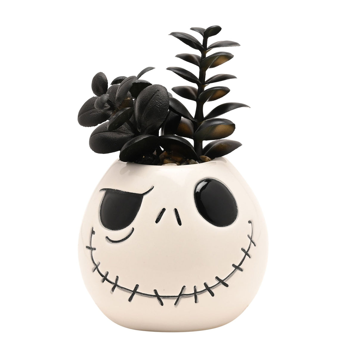 Disney Nightmare Before Christmas Planter with Faux Plant - Jack
