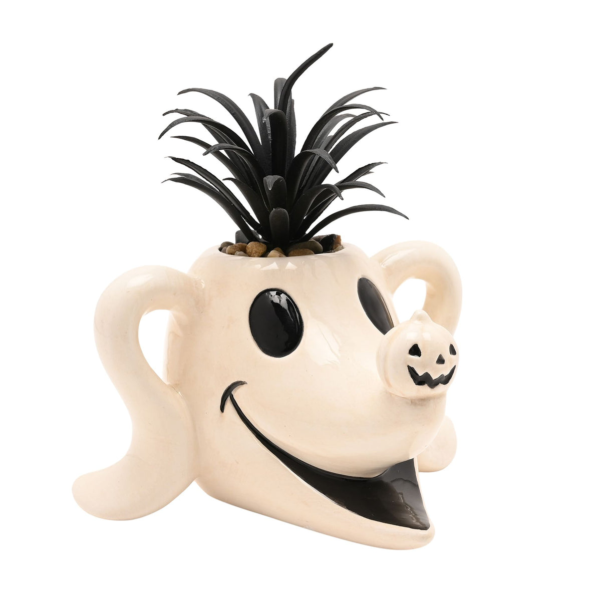 Disney Nightmare Before Christmas Planter with Faux Plant - Zero