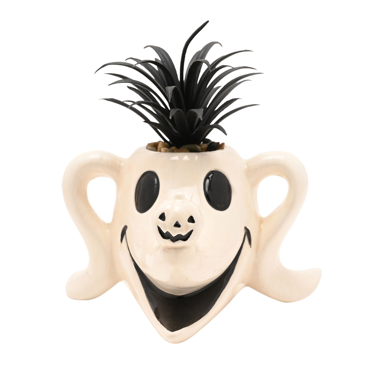 Disney Nightmare Before Christmas Planter with Faux Plant - Zero