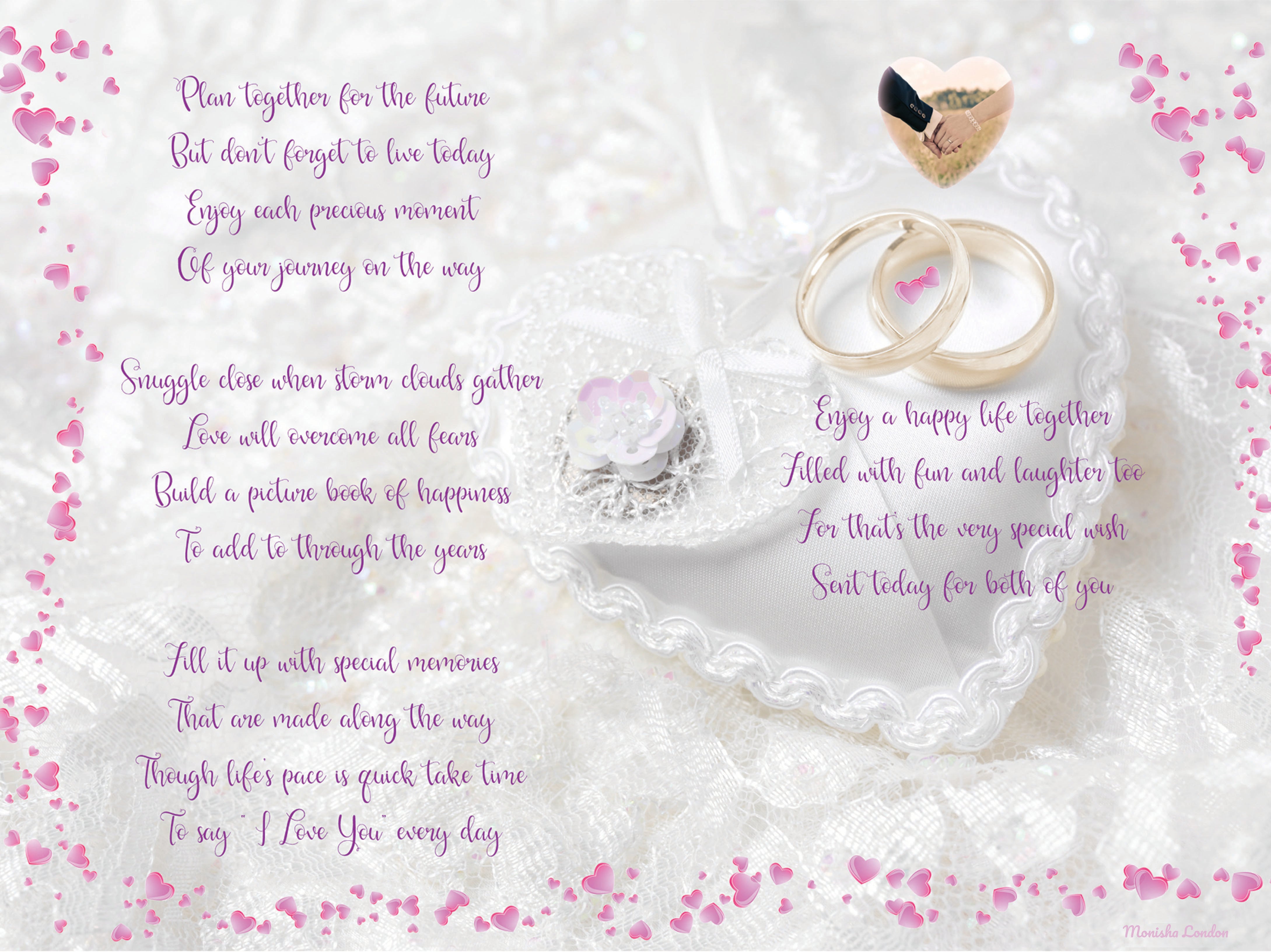 For a Special Son and Daughter-in-Law on Your Wedding Day Card