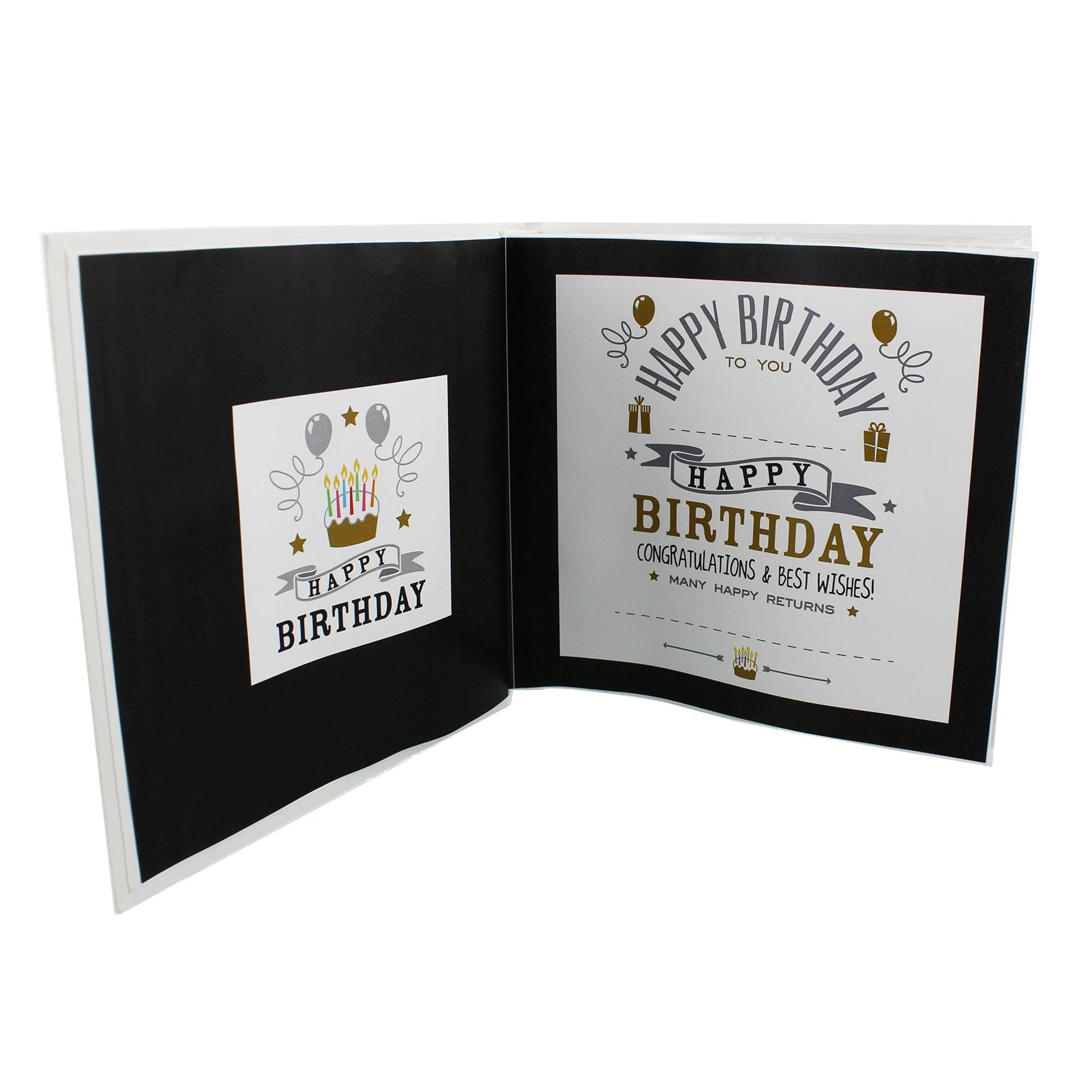 Milestones Birthday Boy Photo Album 4"x6" - 21st