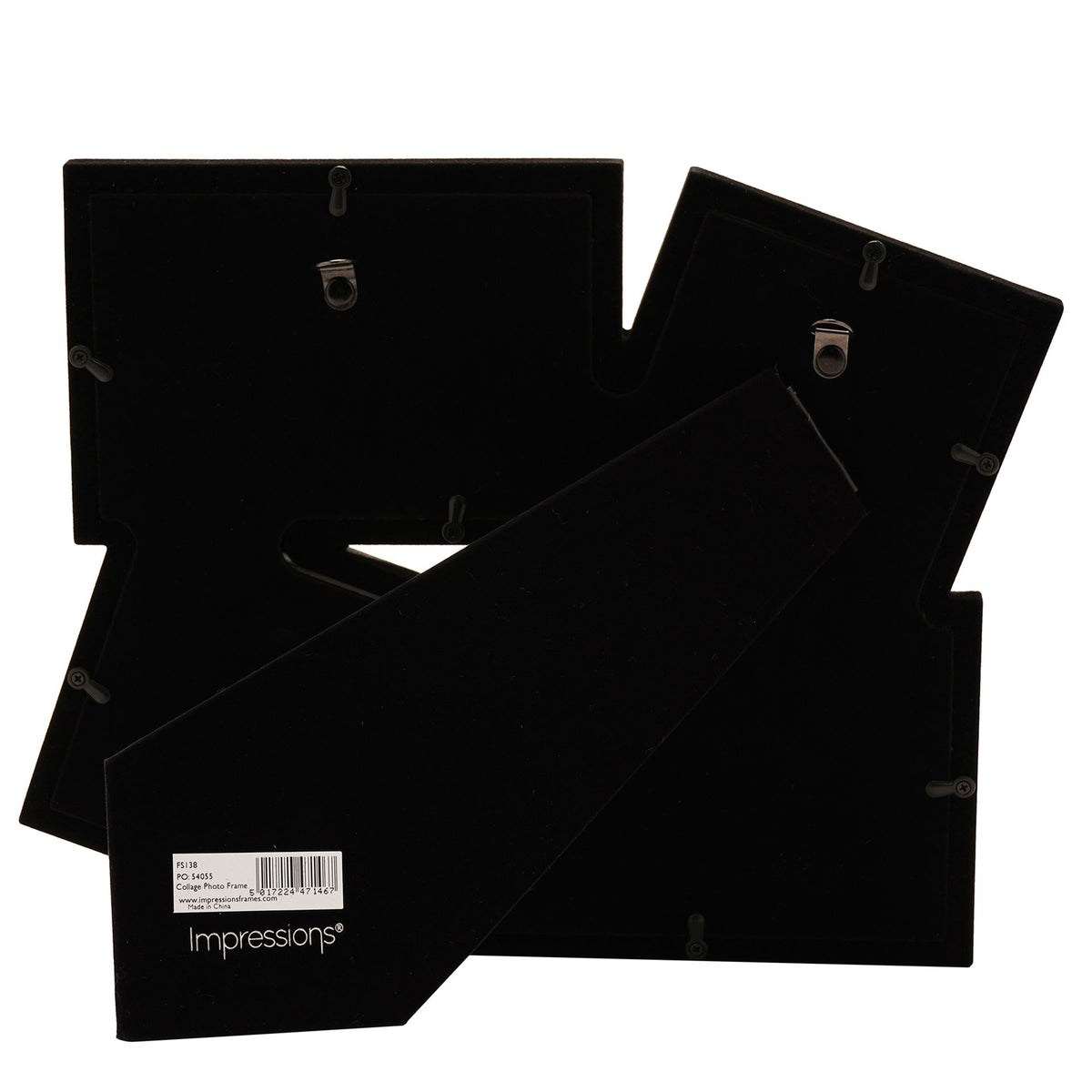 Impressions Overlapping Multi Aperture Photo Frame