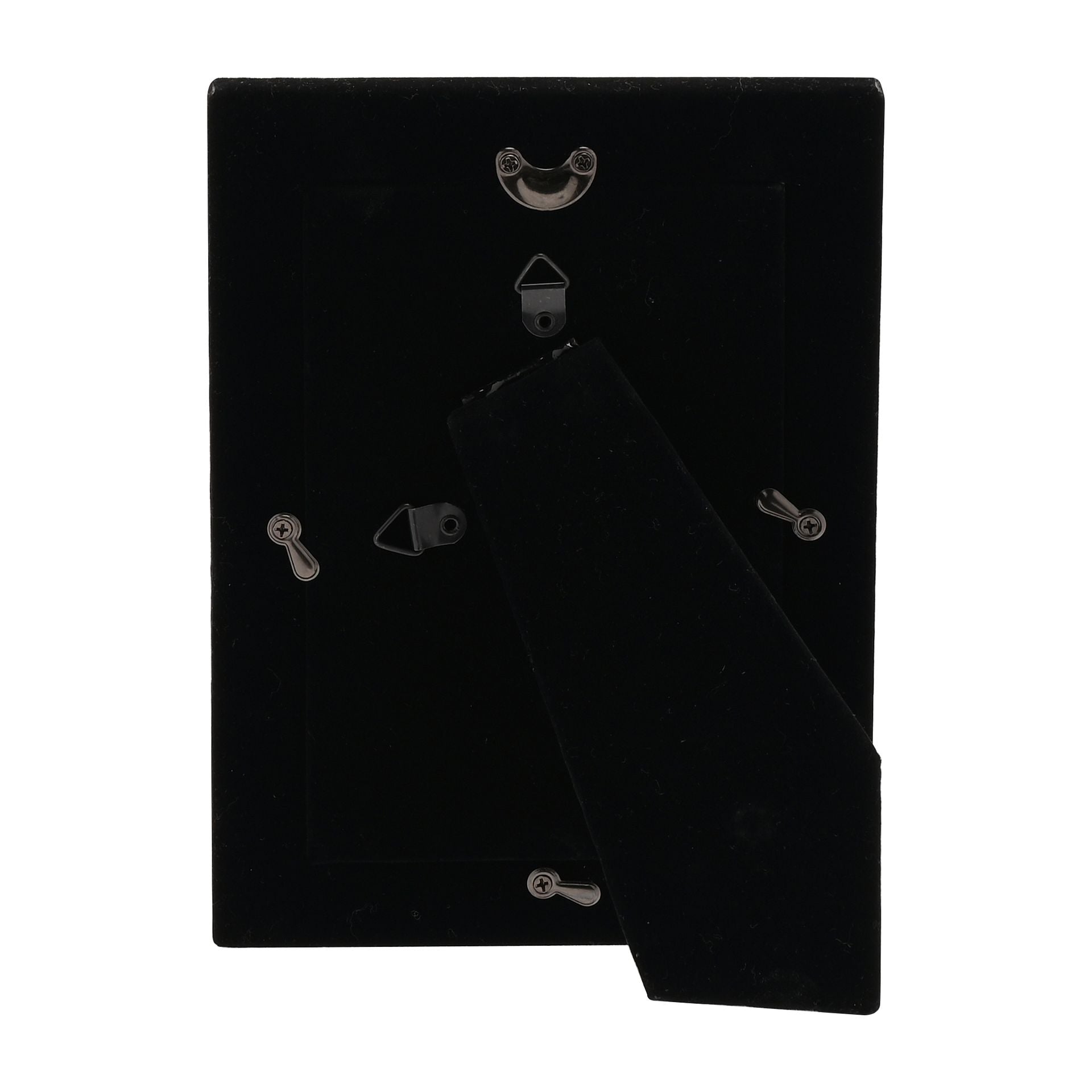 Satin Silverplated Photoframe - Shiny Wavy Design 4" x 6"