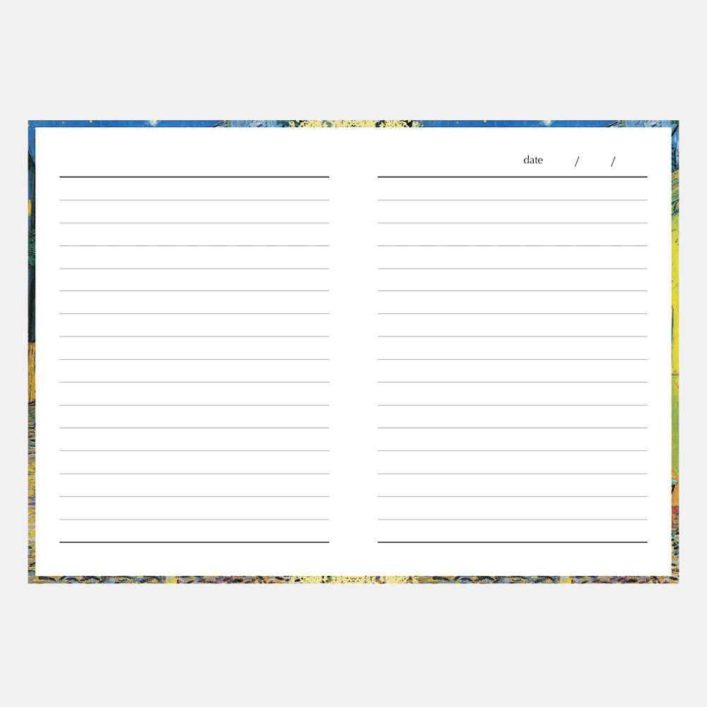 The Gifted Stationery Company - A6 Notebook - Van Gogh - Starry Night