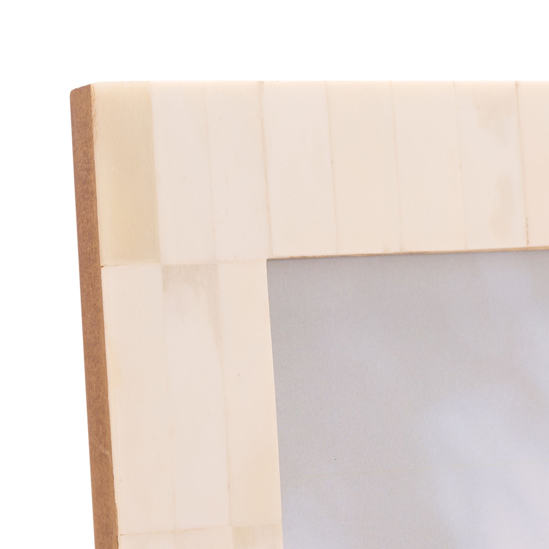 Hestia Wide Border White Bone Photo Frame 5" x 7"