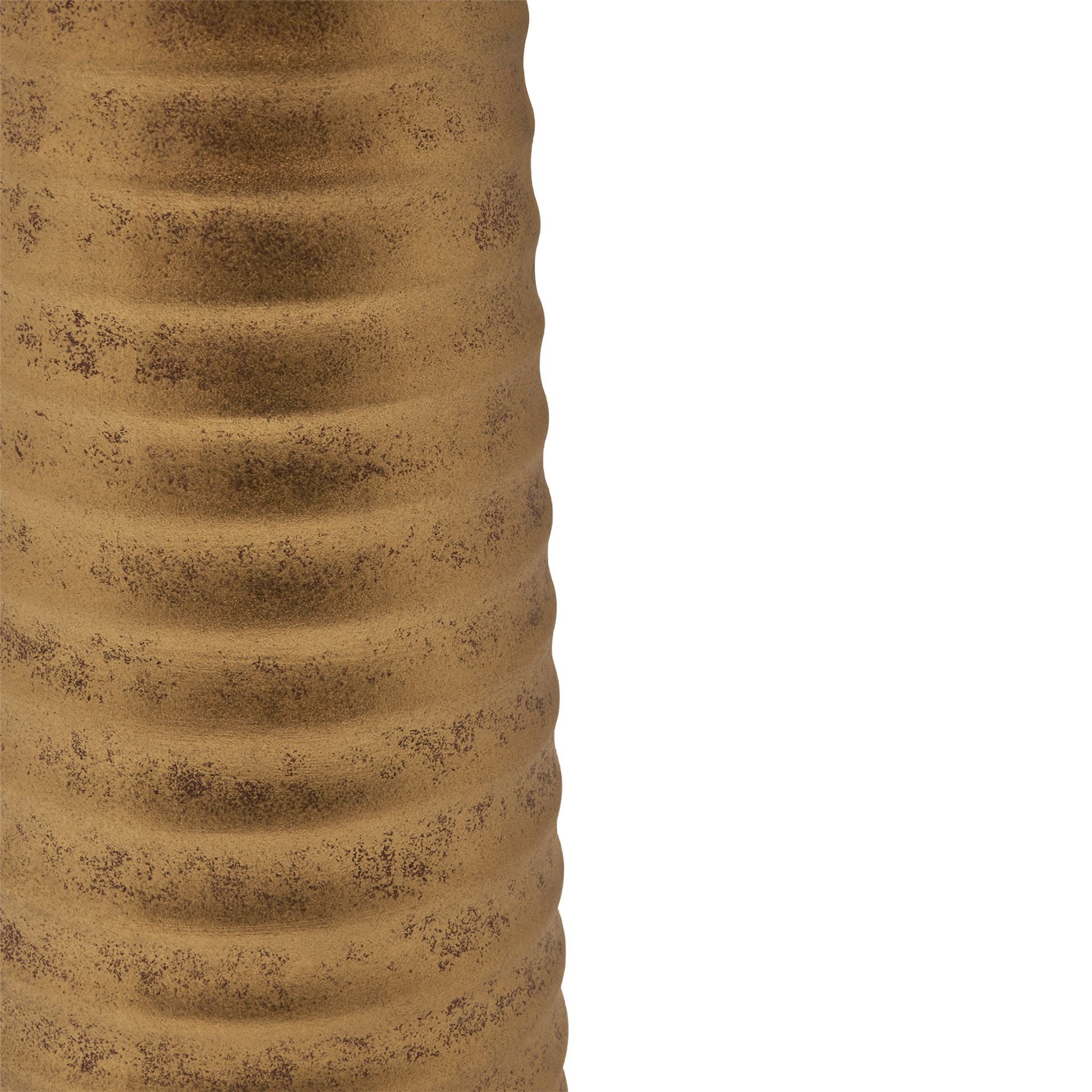 Hestia Ceramic Table Lamp Black & Gold 56cm