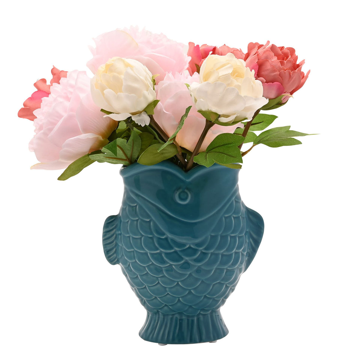 Hestia Carp Vase Light Blue