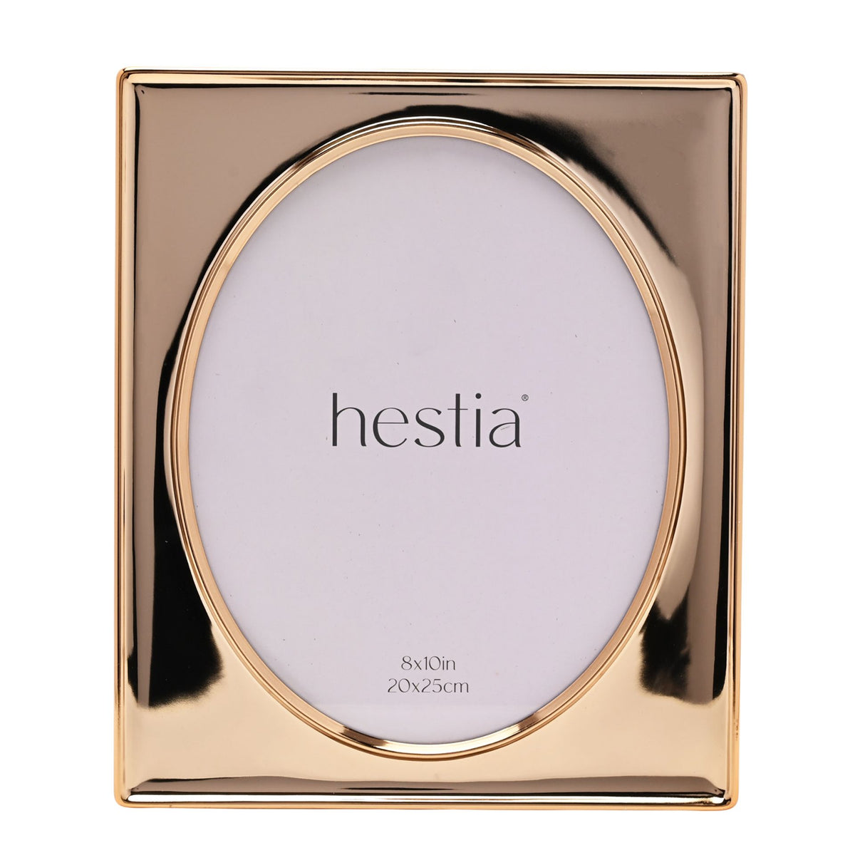 Hestia Gold Tone Steel Photo Frame 8" x 10"