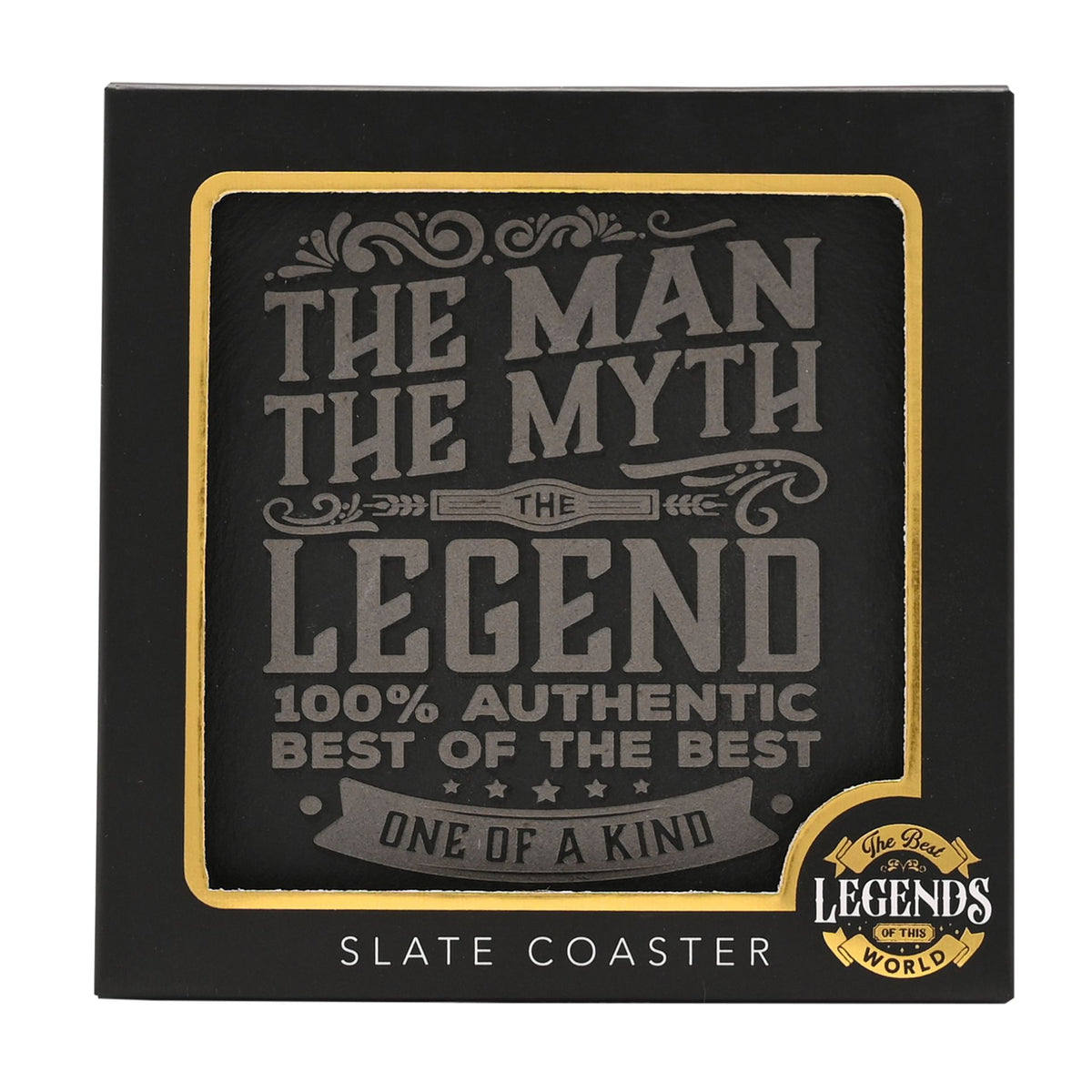 Harvey Makin Legend Slate Coaster - The Man