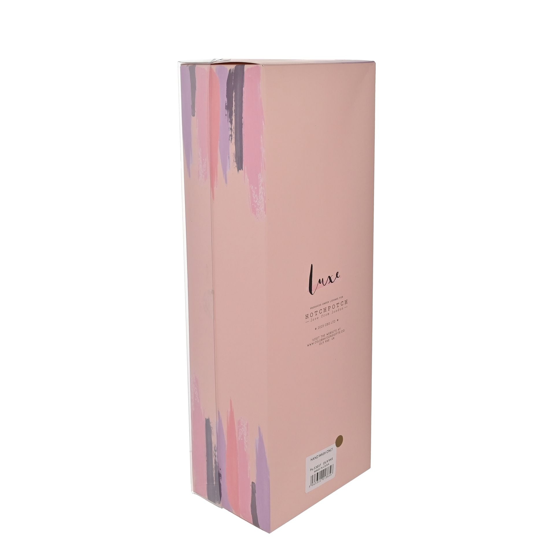 Luxe Brushstroke Birthday Flute 21