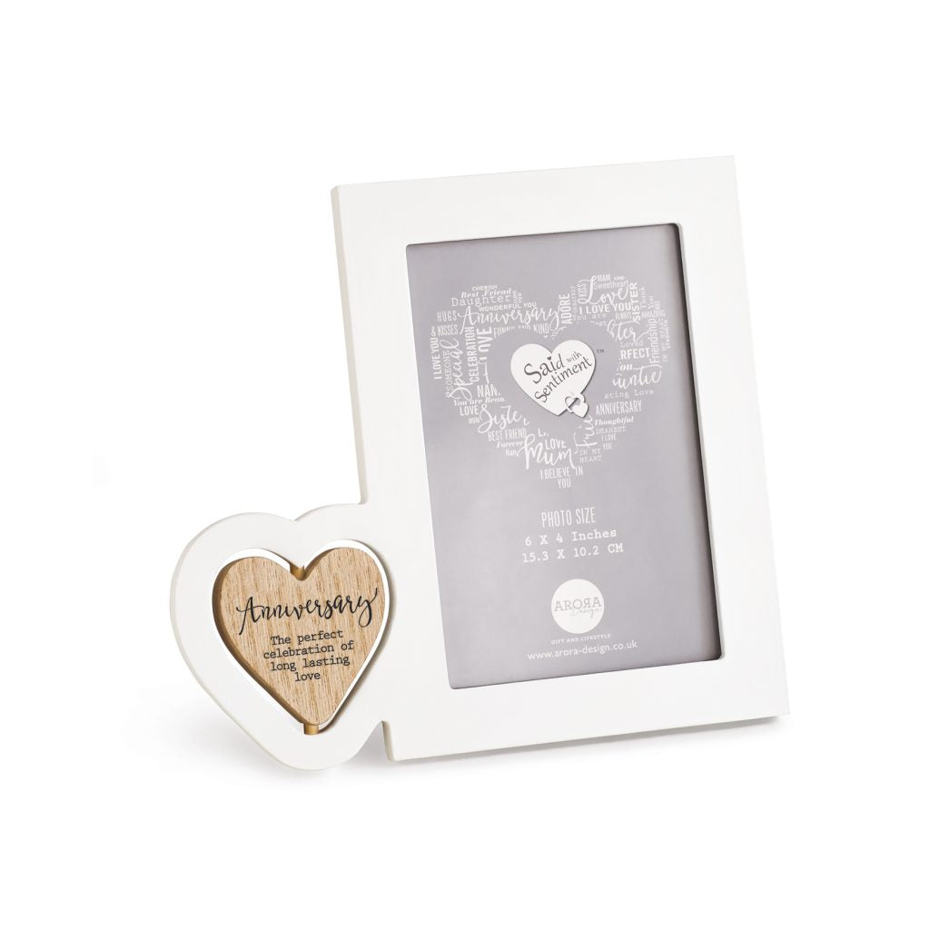 Said with Sentiment Photo Frame Anniversary