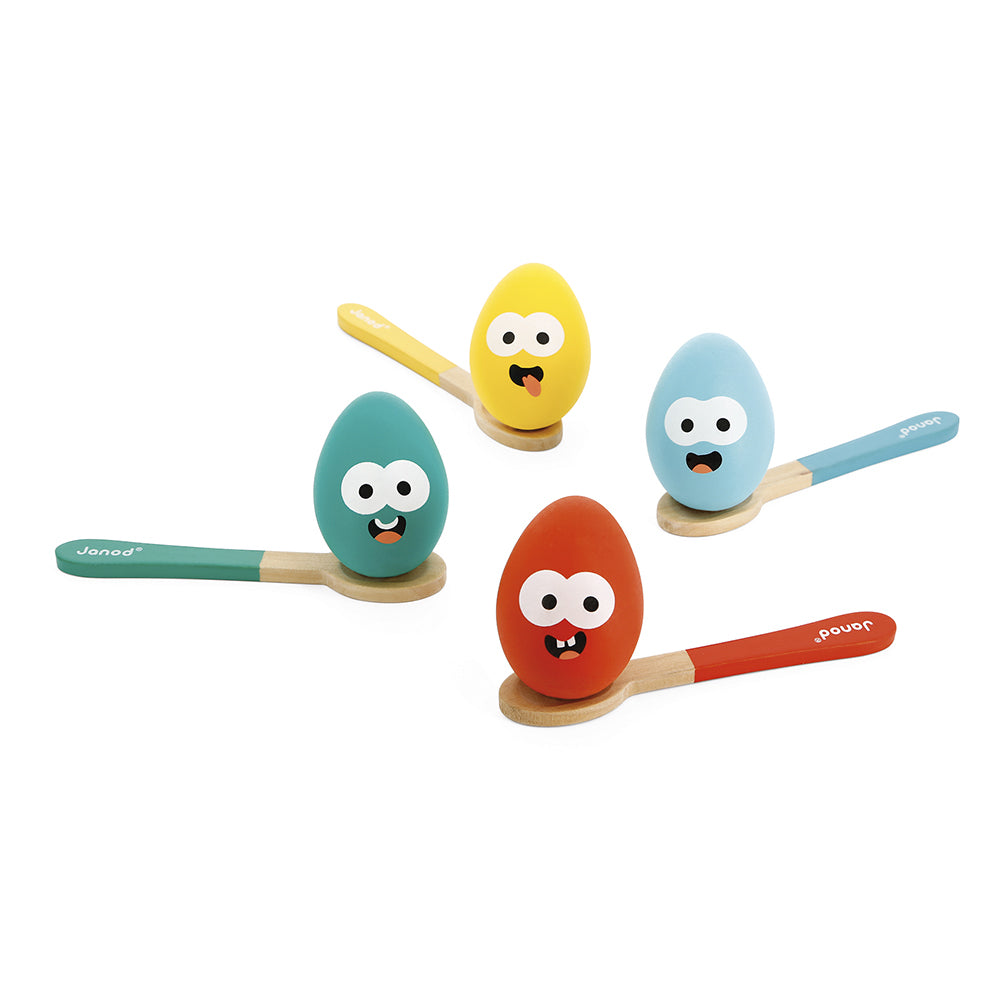 Janod Wooden Egg & Spoon Race