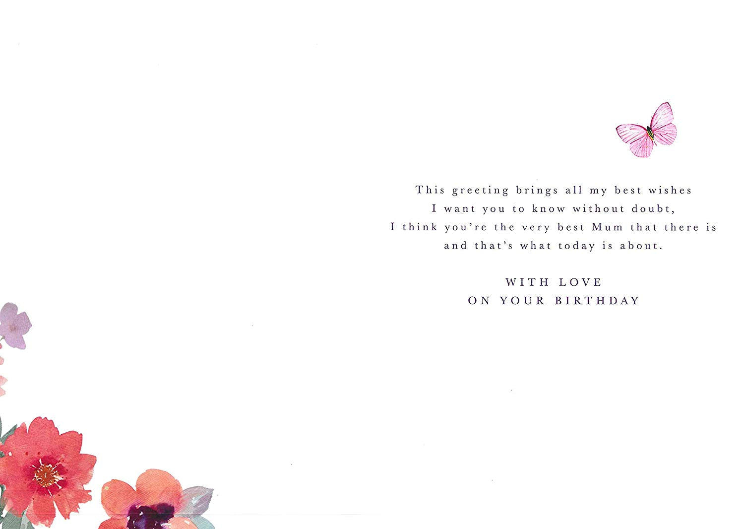 Mum Birthday Card - My Best Friend Mum