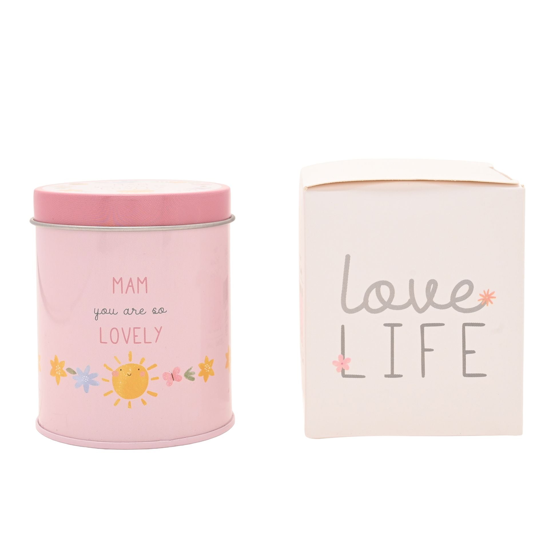 Love Life Tin Candle - Mam