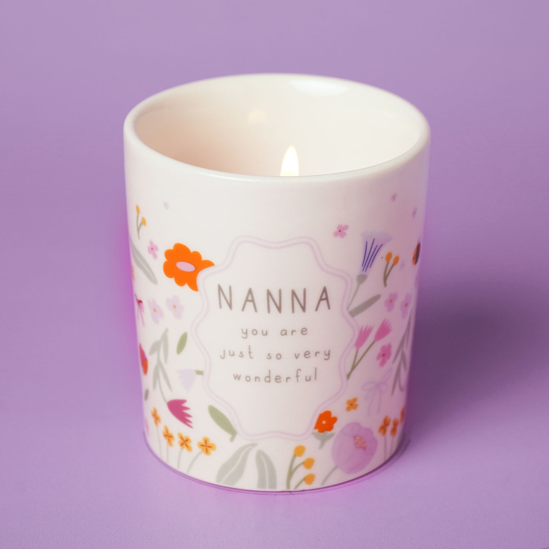 Love Life Ceramic Candle 190g - Nanna