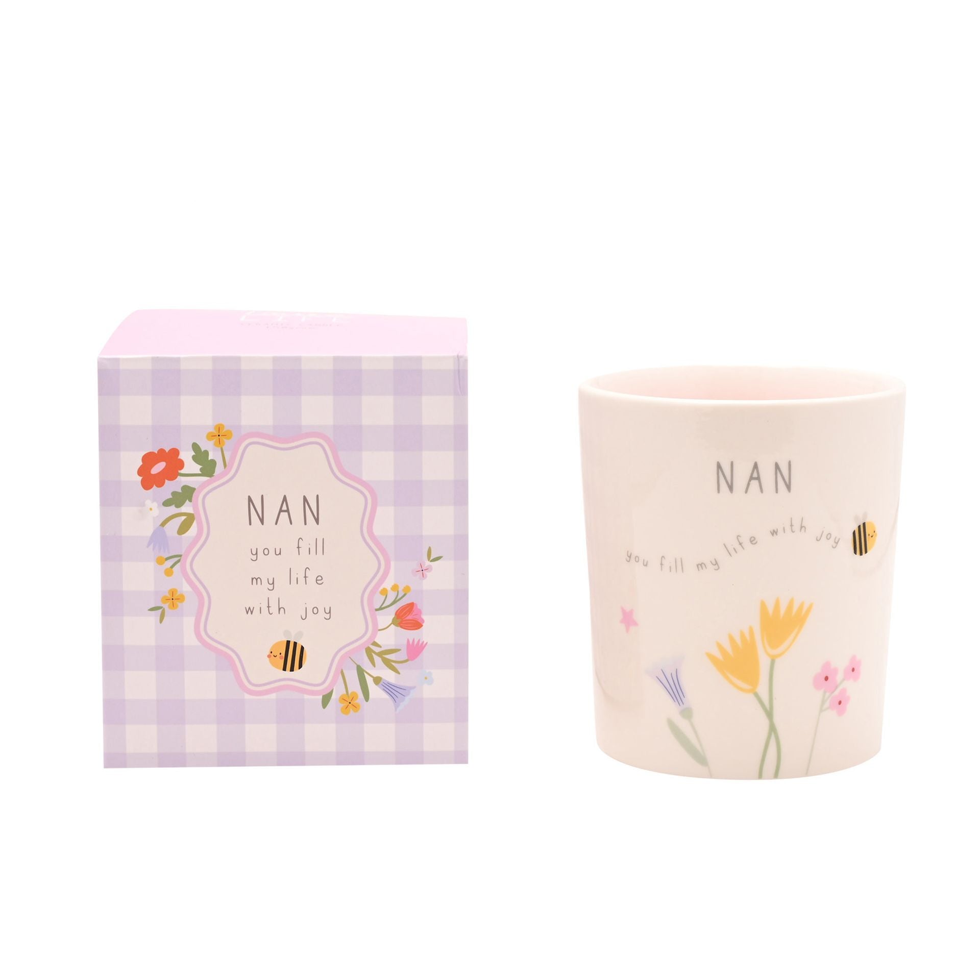 Love Life Ceramic Candle 190g - Nan