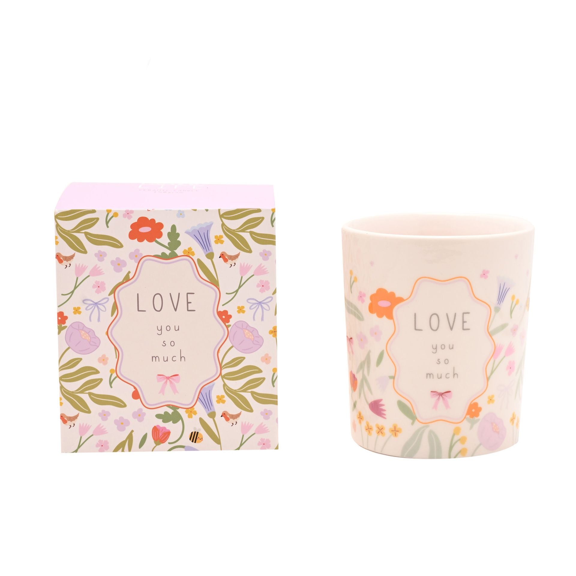 Love Life Ceramic Candle 190g - Love You So Much