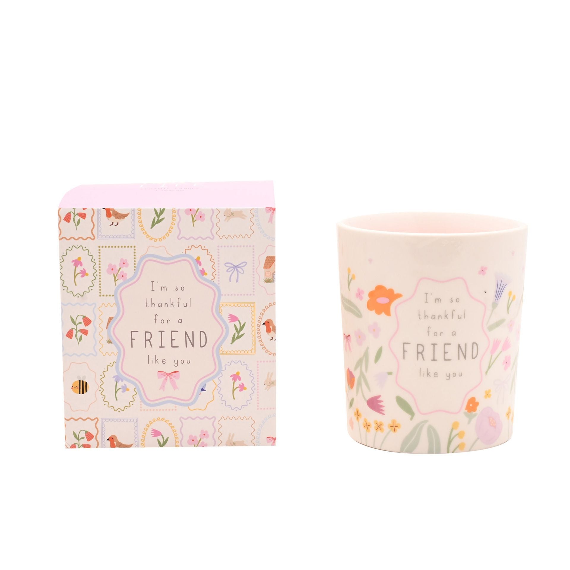 Love Life Ceramic Candle 190g - Friend Like You