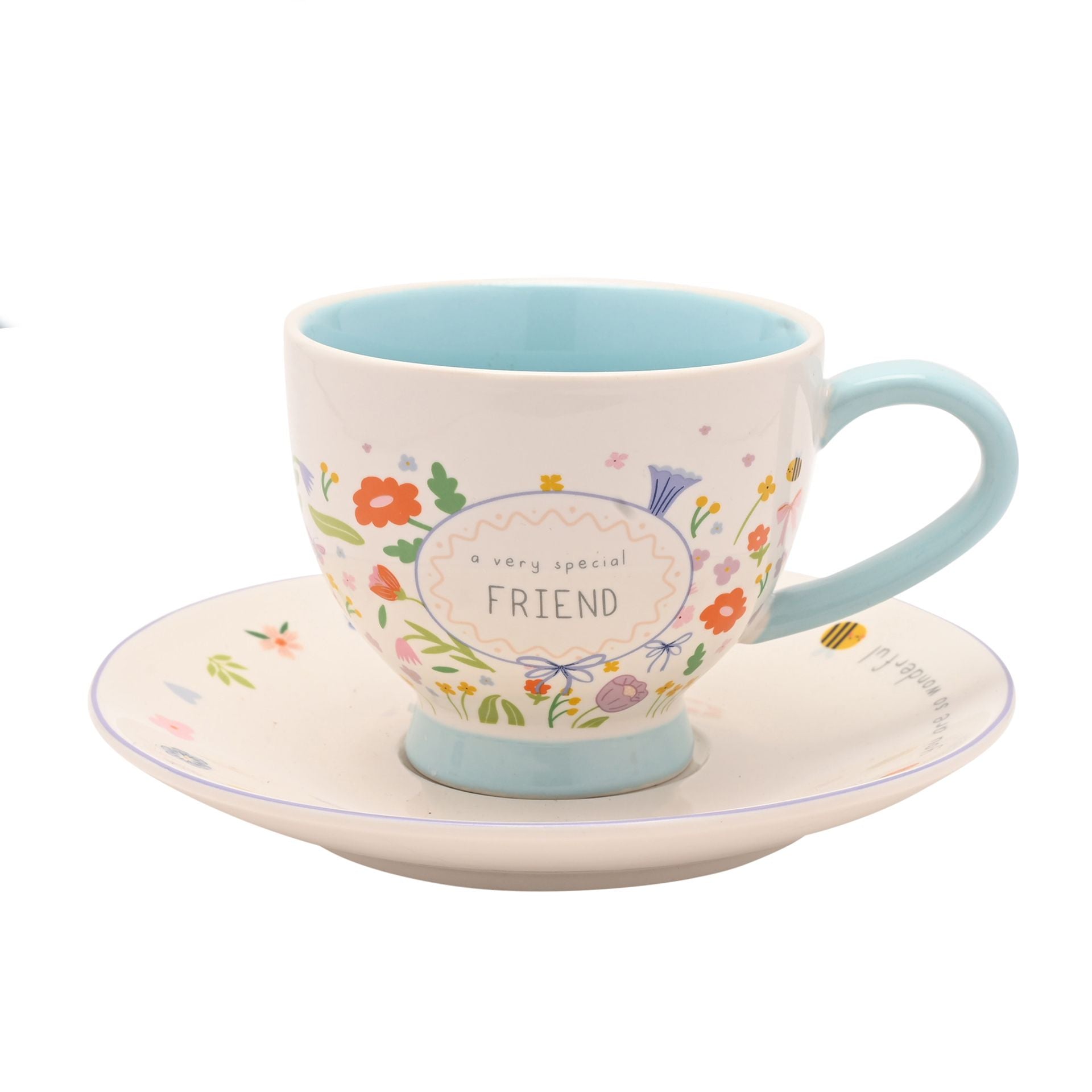 Love Life Cup & Saucer - Friends