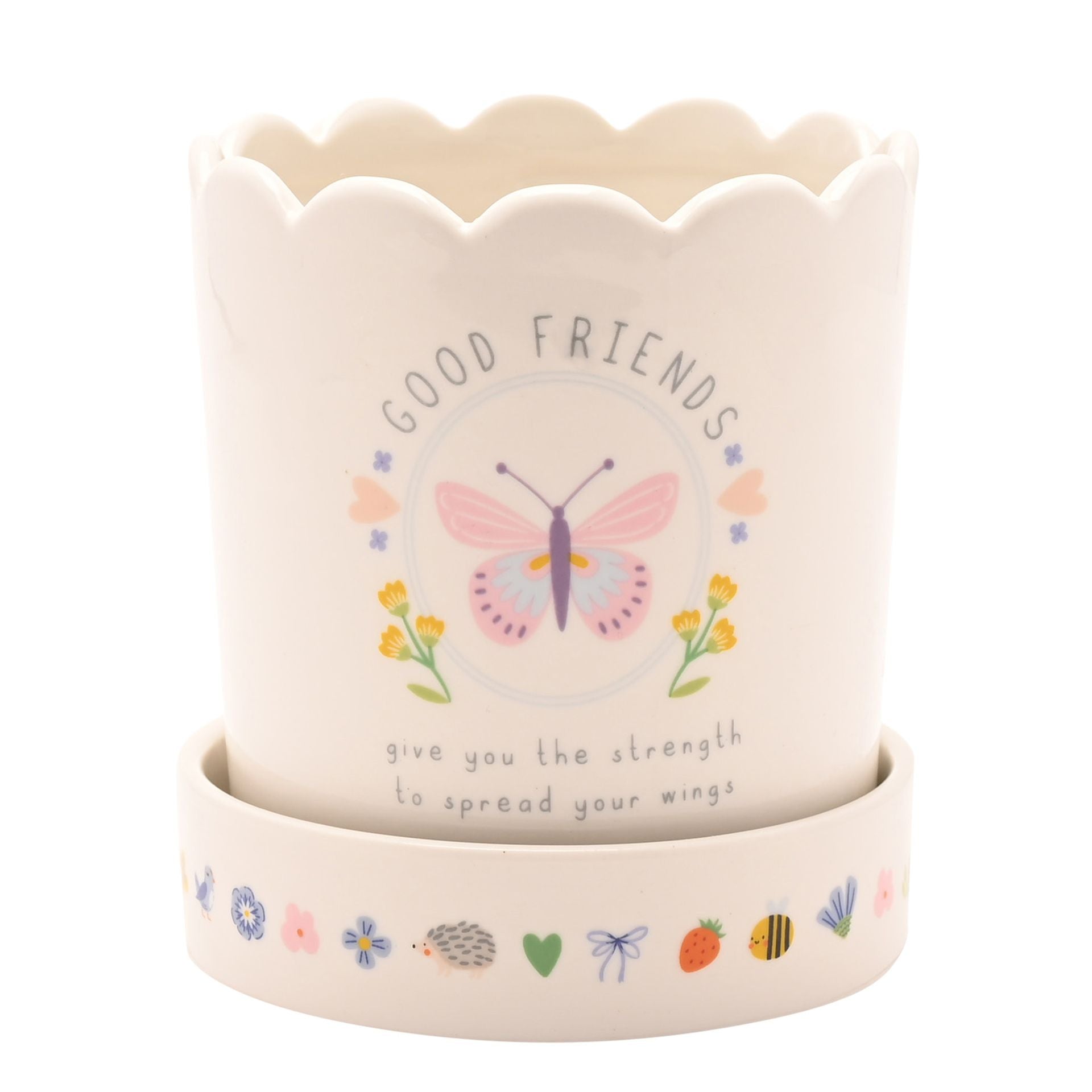 Love Life Plant Pot - Friends