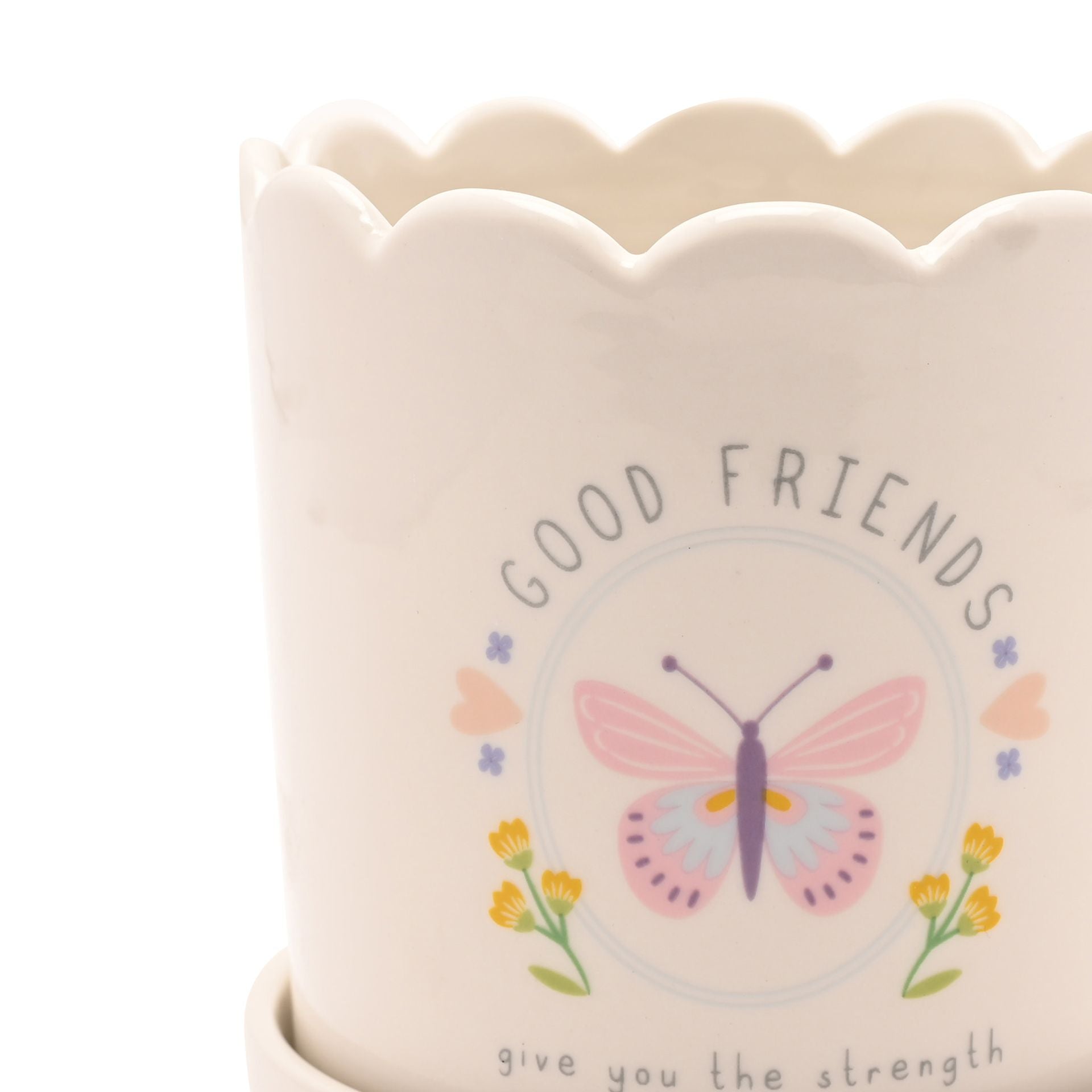 Love Life Plant Pot - Friends