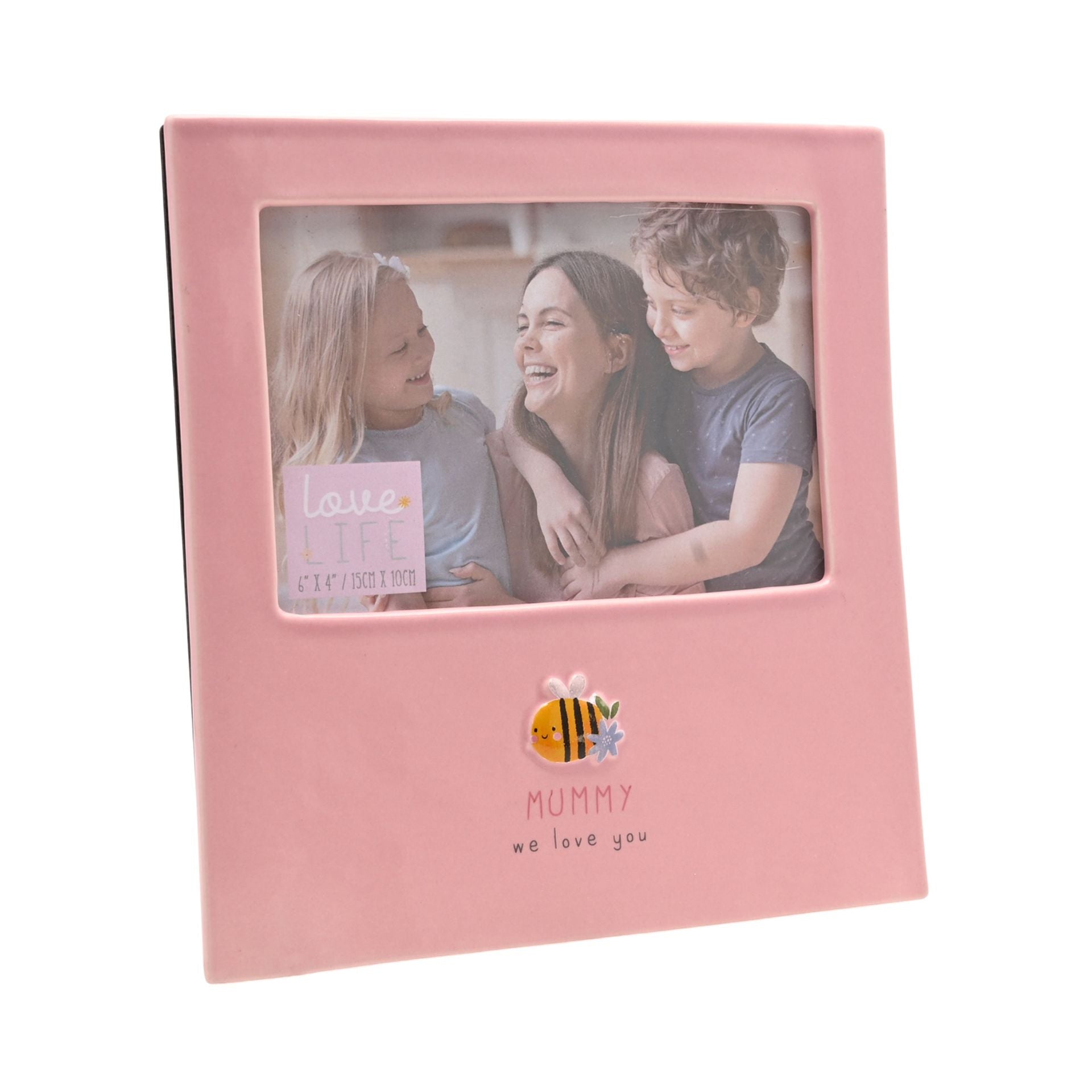 Love Life Photo Frame 4" x 6" - Mummy