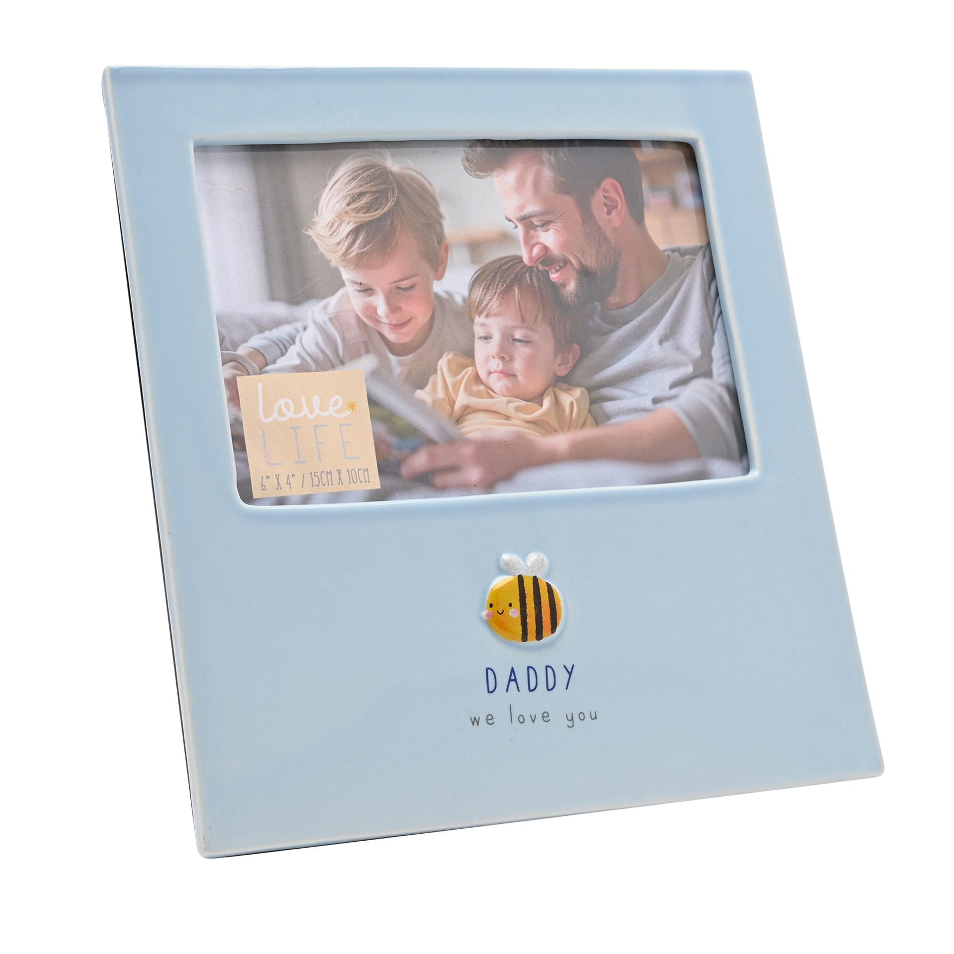 Love Life Photo Frame 4" x 6" - Daddy